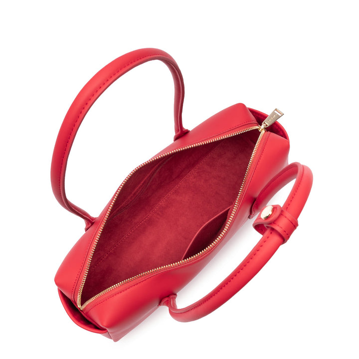 Lancaster Sac trotteur Zippé Donna Cube 531-128 Goji