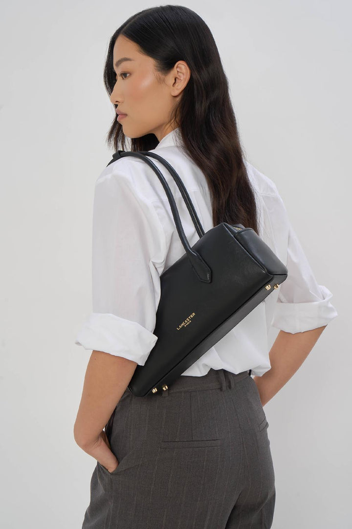 Lancaster Sac trotteur Zippé Donna Cube 531-128 Noir