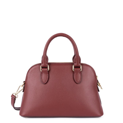 Lancaster Sac demi lune Zippé M Sierra Jia 538-002 Bordeaux
