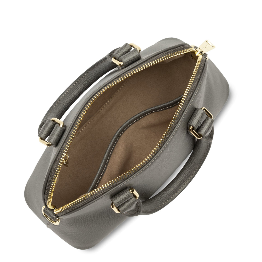 Lancaster Puolikuu-laukku vetoketjulla M Sierra Jia 538-002 Harmaa