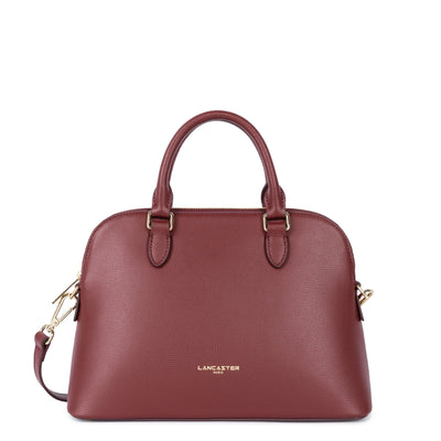 Lancaster Sac demi lune Zippé M Sierra Jia 538-004 Bordeaux