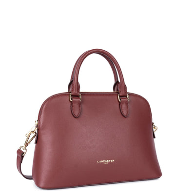 Lancaster Sac demi lune Zippé M Sierra Jia 538-004 Bordeaux