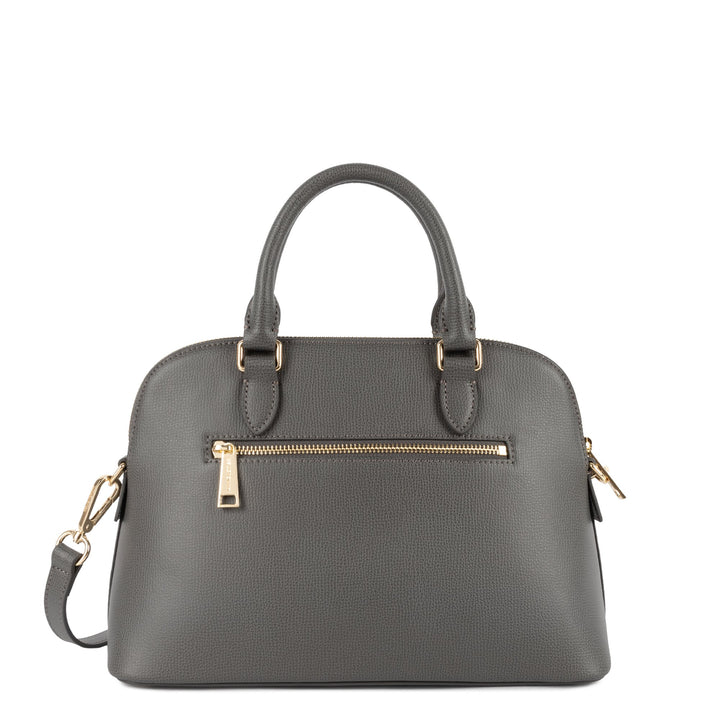 Lancaster Half-Moon Zipped Bag M Sierra Jia 538-004 Grey