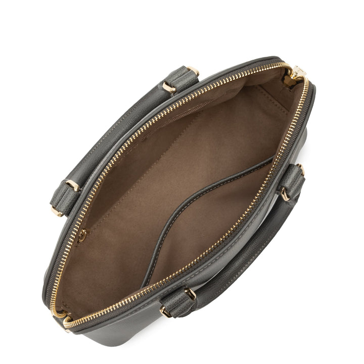 Lancaster Half-Moon Zipped Bag M Sierra Jia 538-004 Grey