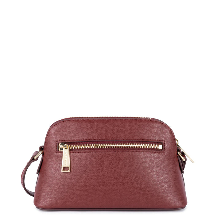 Lancaster Half-Moon Zipped Bag S Sierra Jia 538-005 Bordeaux