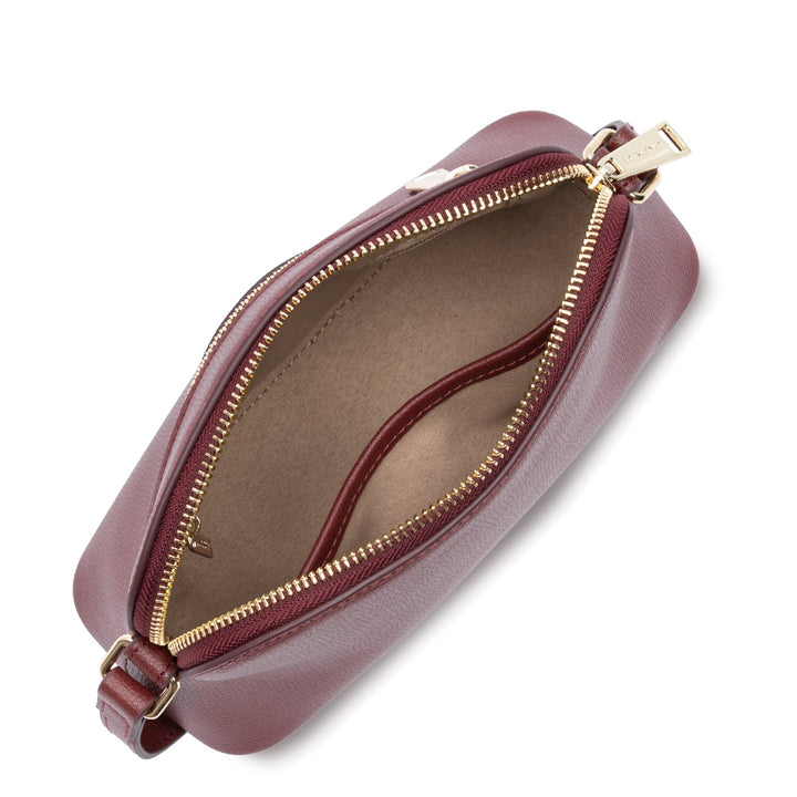 Lancaster Half-Moon Zipped Bag S Sierra Jia 538-005 Bordeaux