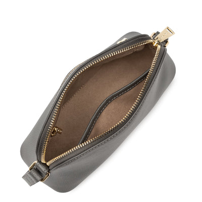 Lancaster Sac demi lune Zippé S Sierra Jia 538-005 Gris