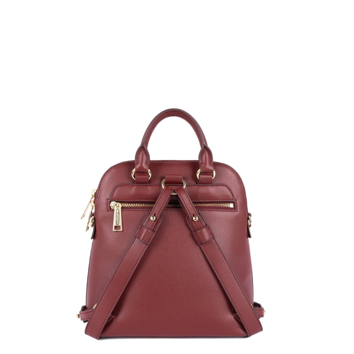 Lancaster Sierra Jia 538-006 vetoketjullinen reppu Bordeaux