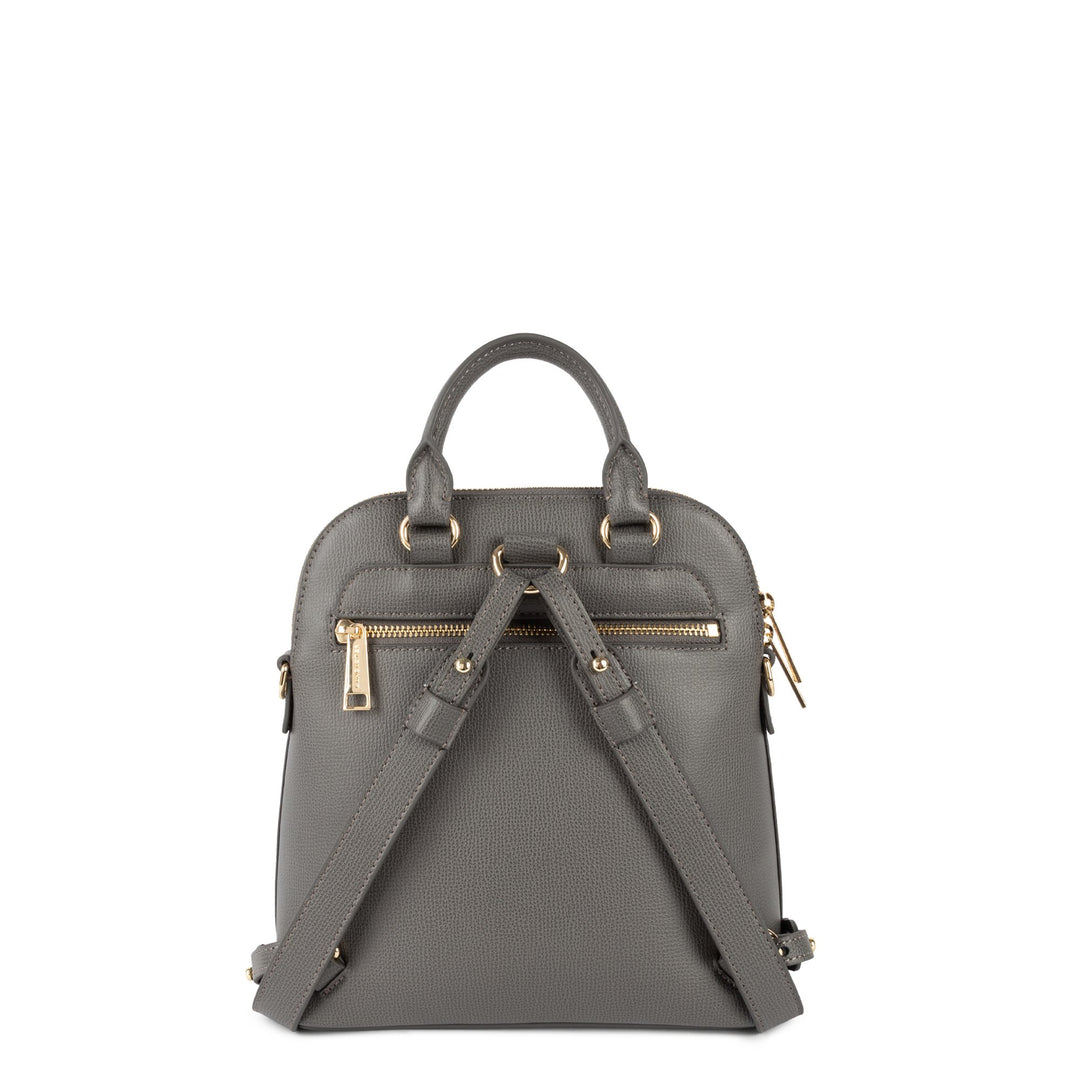 Lancaster Sierra Jia 538-006 harmaa vetoketjullinen reppu