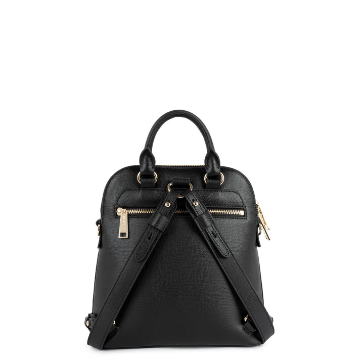 Lancaster Sierra Jia 538-006 Black Zipped Backpack