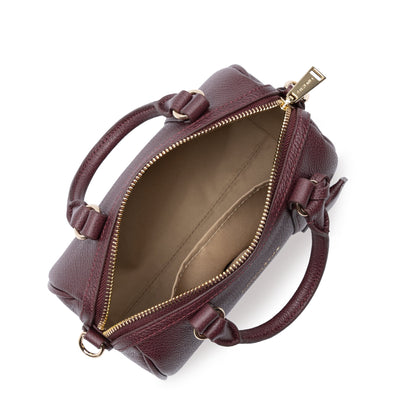 Lancaster Sac polochon Zippé S Milano Ana 547-101 Bordeaux