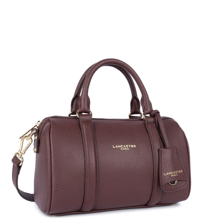 Lancaster Borsa a cilindro con zip M Milano Ana 547-102 Bordeaux