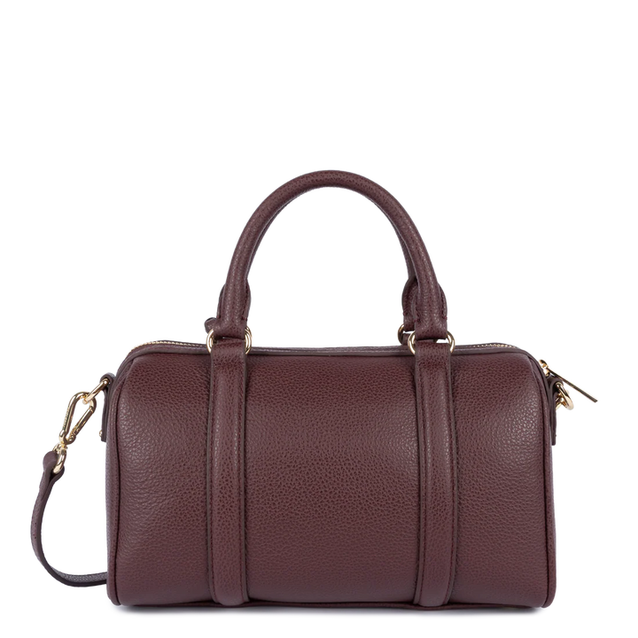 Lancaster Borsa a cilindro con zip M Milano Ana 547-102 Bordeaux