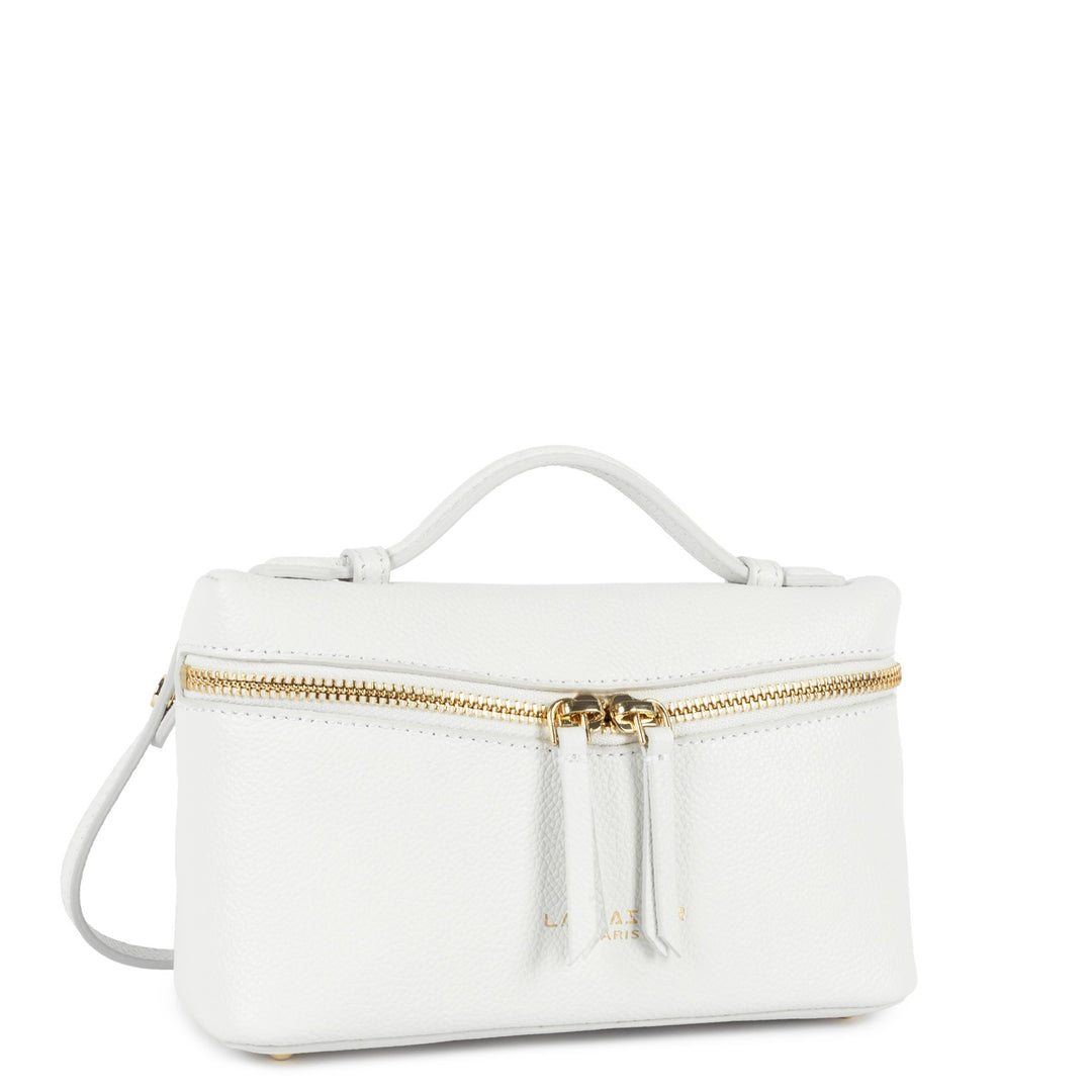 Lancaster Sac boite Zippé S Milano Trésor 547-115 Blanc