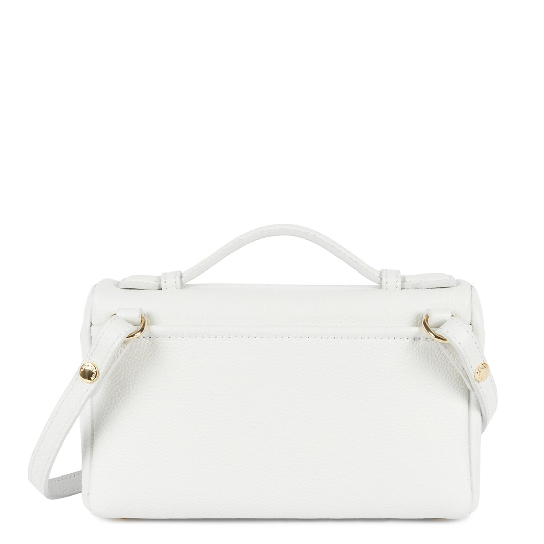 Lancaster Sac boite Zippé S Milano Trésor 547-115 Blanc