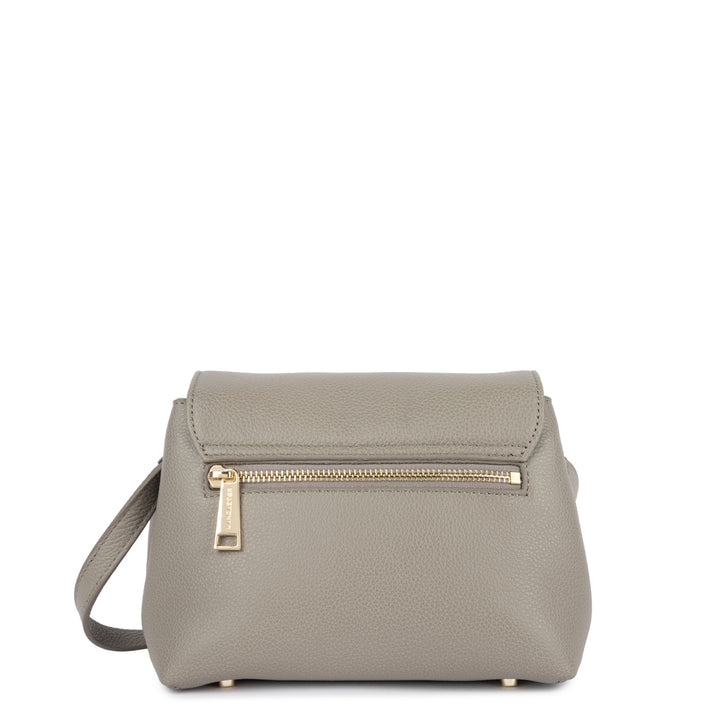 Lancaster Sac trotteur A rabat avec fermoir S Milano Pia 547-130 Mastic