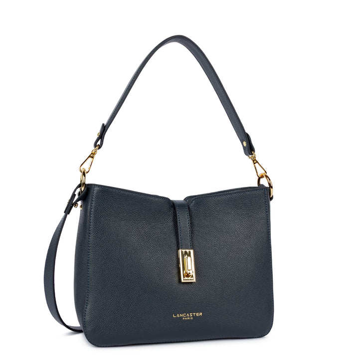 Lancaster Sac trotteur L Milano Horizon 547-81 Bleu Foncé