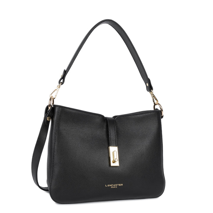 Lancaster Sac besace Zippé L Milano Horizon 547-81 Noir