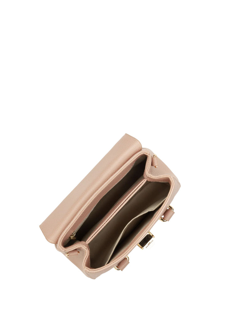 Lancaster Sac à main A rabat avec fermoir Mini Milano Cosmos 547-79 Nude