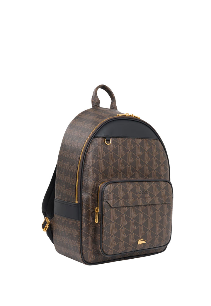 Lacoste The Blend -monogrammireppu, musta shiitake