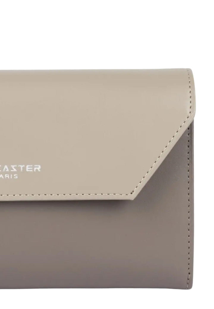 Lancaster Compagnon selkä vastakkain Läpällinen painonapilla Smooth 137-04 Taupe - Galet