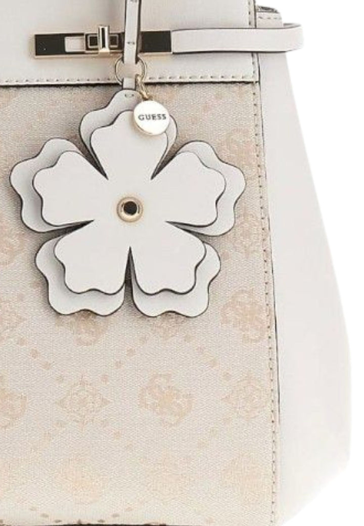 Guess Crossbody Bag Melinda Logo Tri Com Off White Logo JP990206