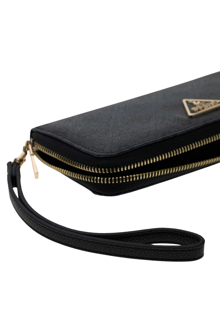 Guess Reisebrieftasche Laurel II Grand Kohle Logo