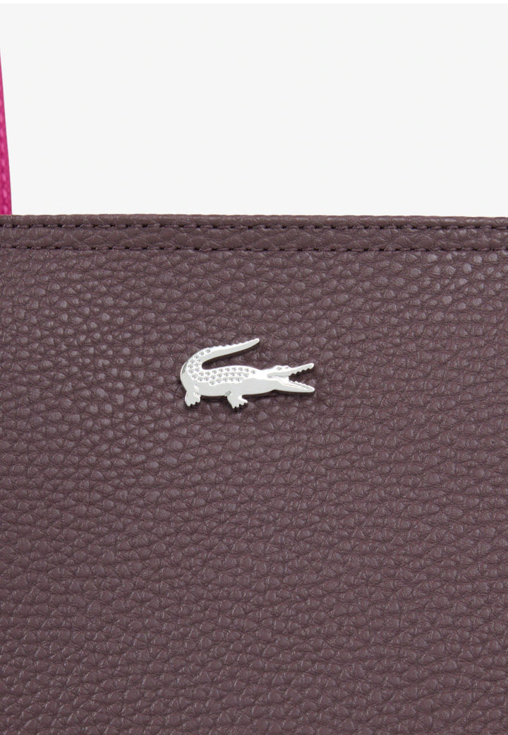 Lacoste Sac cabas zippé Anna Oxalis Rubine