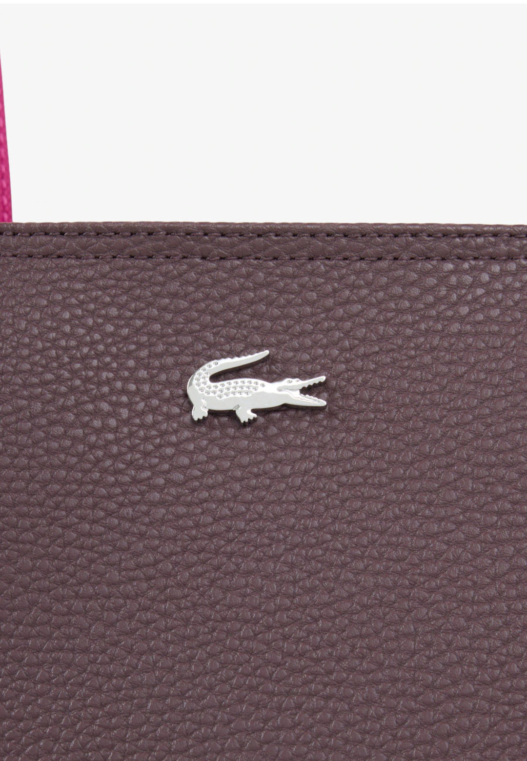 Lacoste Sac cabas zippé Anna Oxalis Rubine