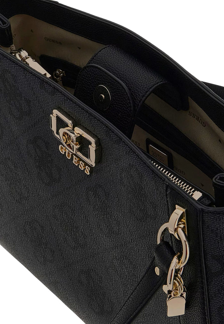 Guess Borse a mano Karnilla Logo Bucket Coal Logo OS990122