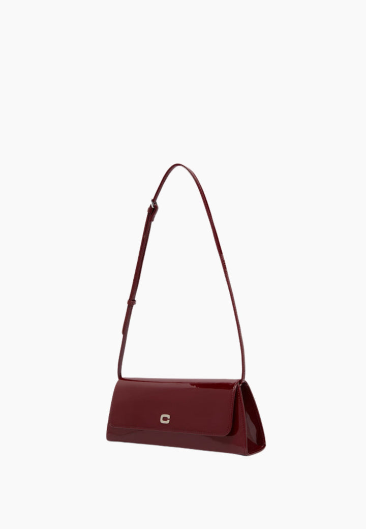 Carel Paris Sacs À Main Place De La Madeleine Cuir Rouge