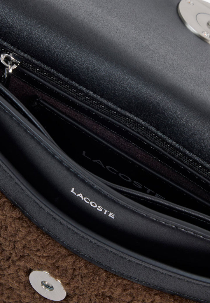 Lacoste Sac à bandoulière Femme Tennis Bliss Marron Noir