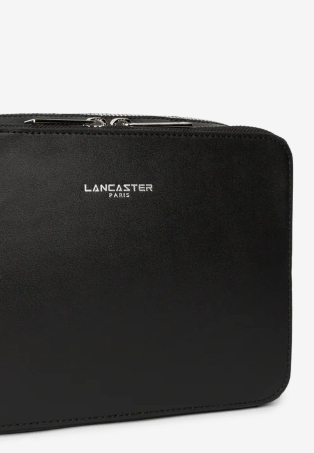 Sacoche Lancaster Cuir Homme 312-23 Paris Homme Noir