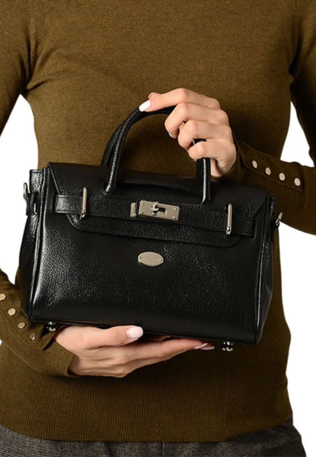 Mac Douglas Sacs À Main MINI Pyla Buni Cuir Noir