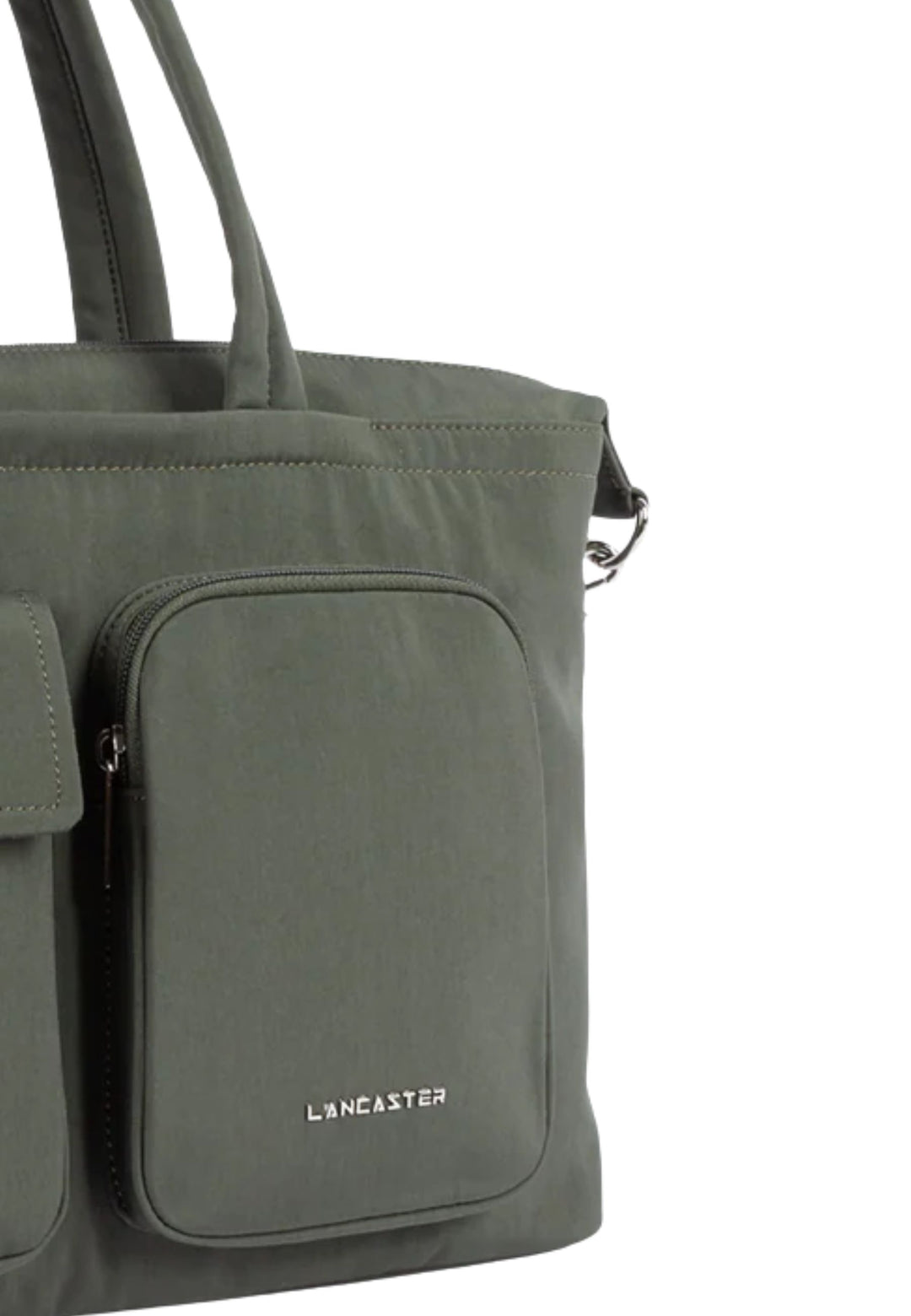 Lancaster Käsilaukku Bowling Vetoketjullinen Basic Pocket 510-93 Tummanvihreä