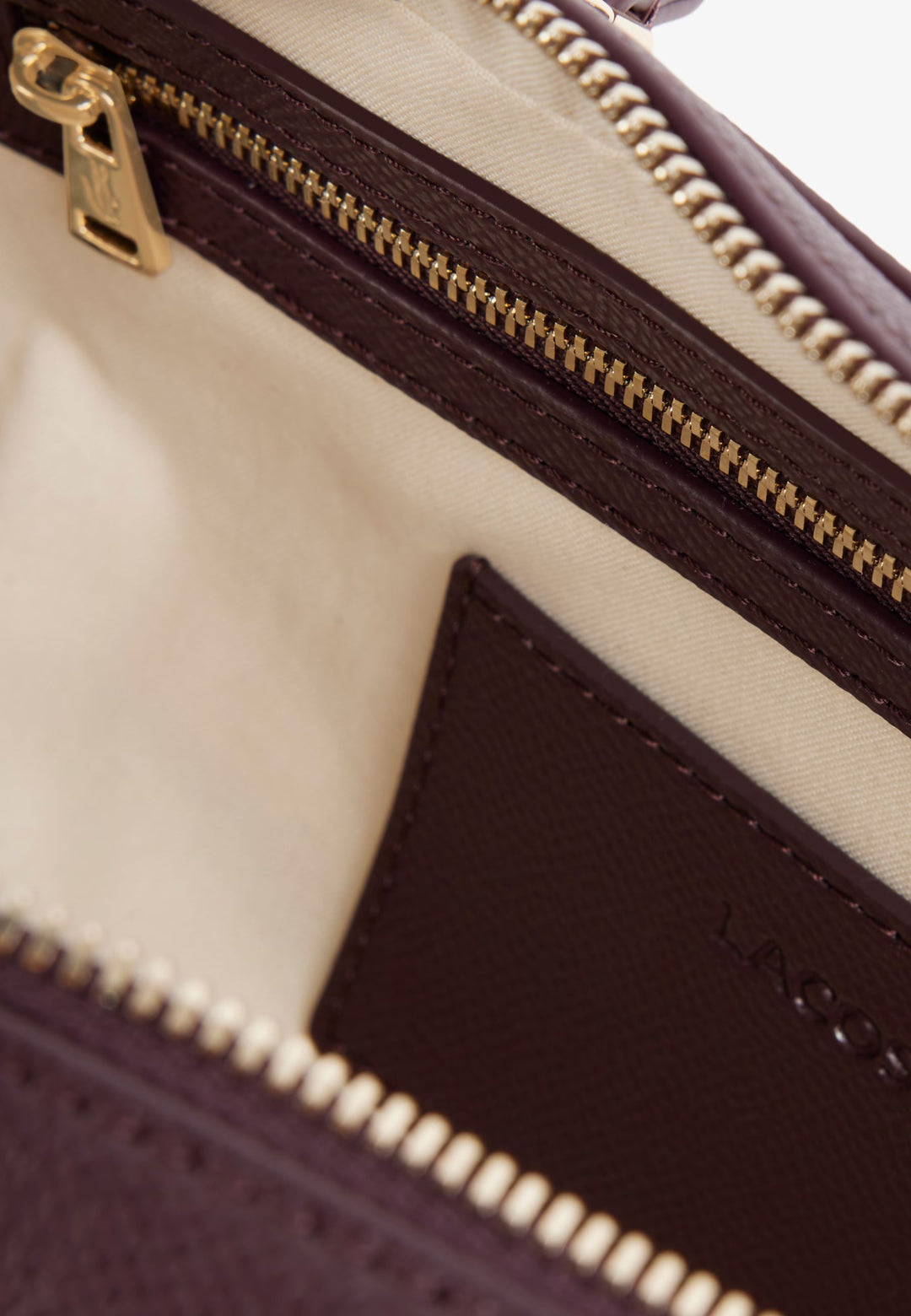 Lacoste Skuldertaske Champs-Élysées Læder Oxalis