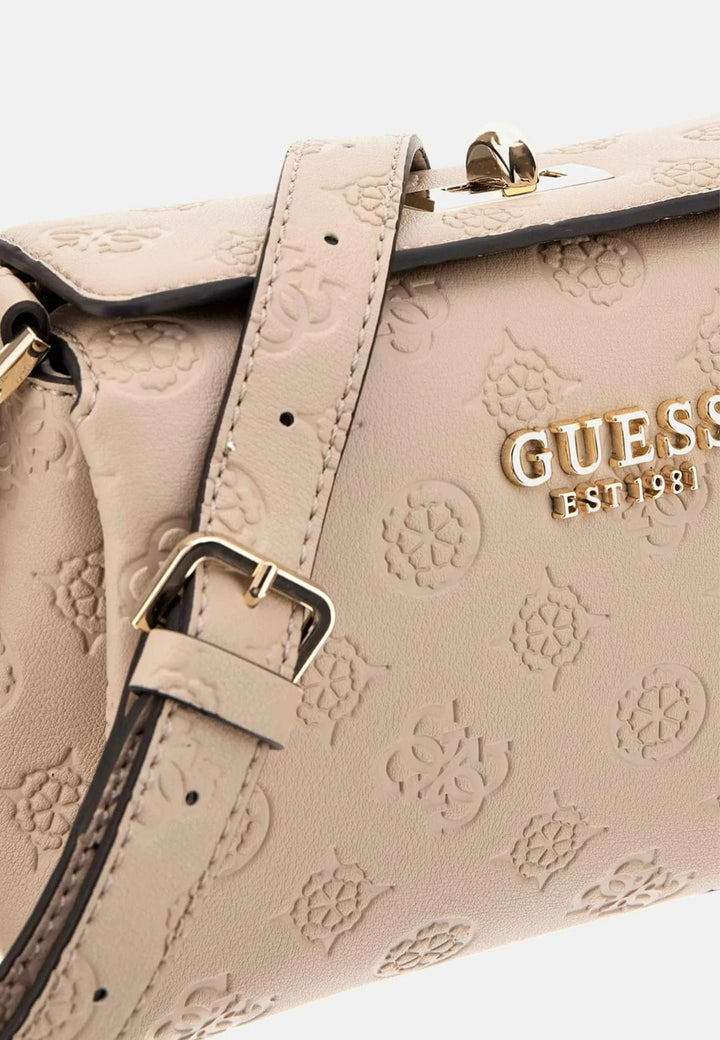 Guess Schëller-Täsch Zarela Luxury Satche Simply Taupe Logo PD966573