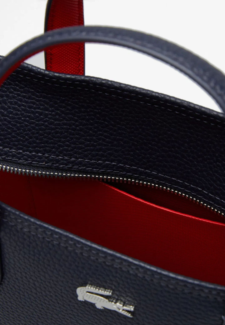 Lacoste Anna Tote Bag NF4929AA Navy 166 Red 240
