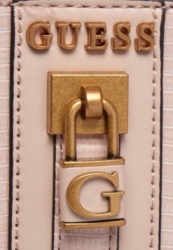 Guess Torebka na ramię Ginvera Elite KB873406 Jasnoróżowa