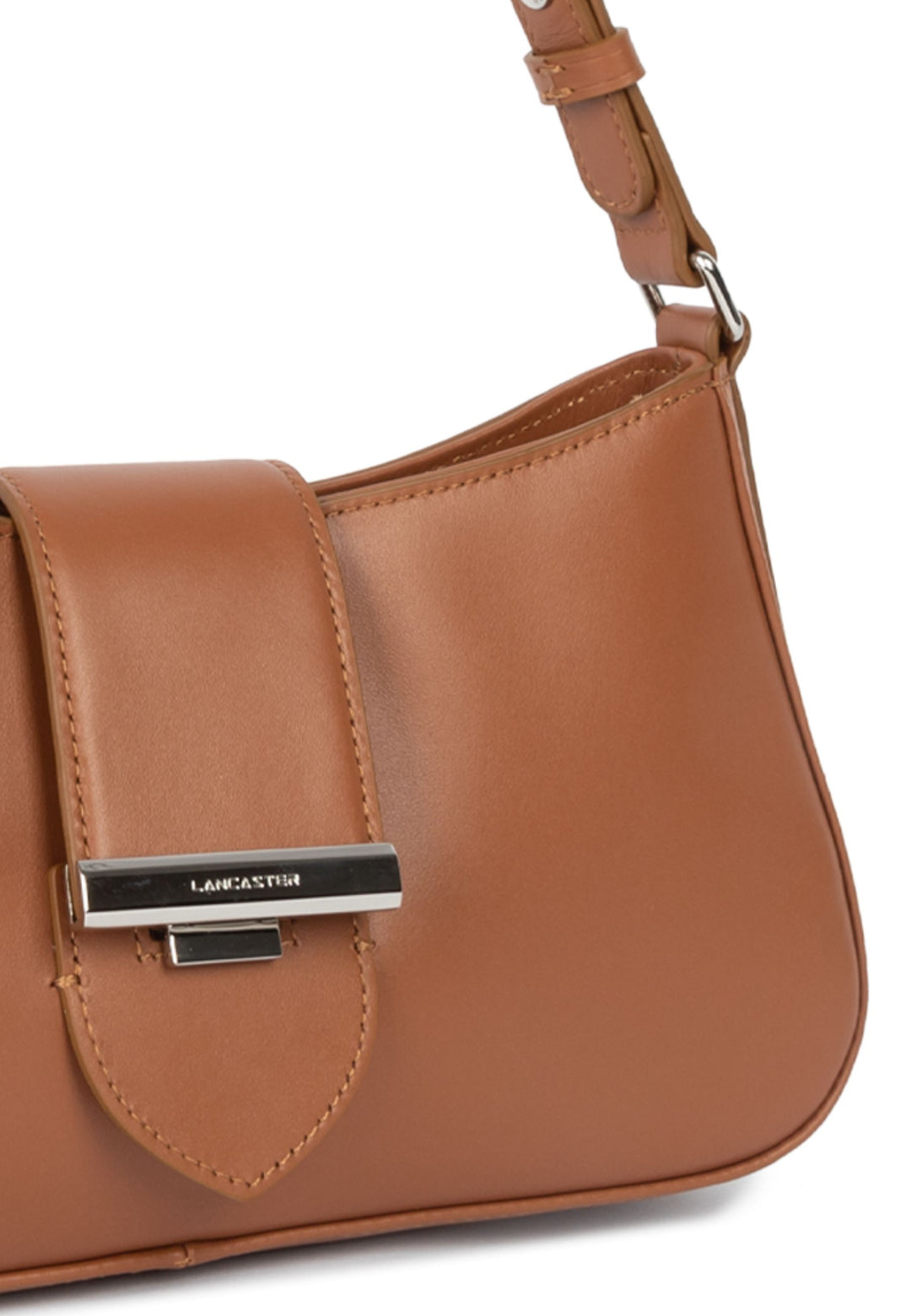 Lancaster Zipped Messenger Bag M Paris Ily 531-041 Camel