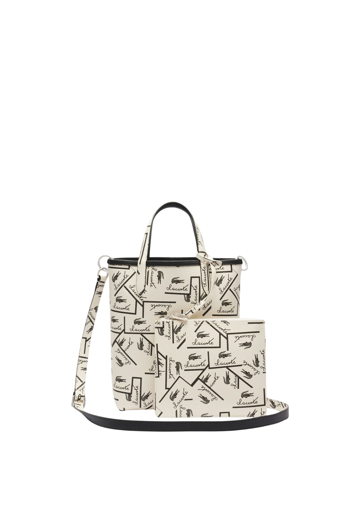 Lacoste Cabas Anna NF4791AS Nero/Farina