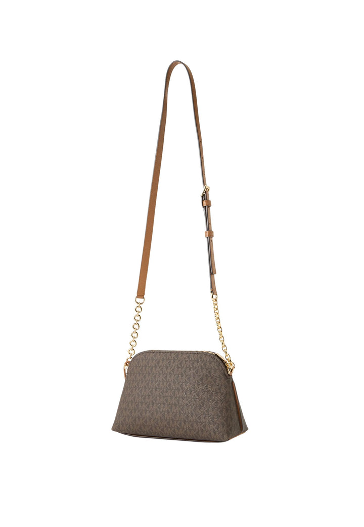 Michael Kors Skuldertaske Freddie Lille Dome Brun