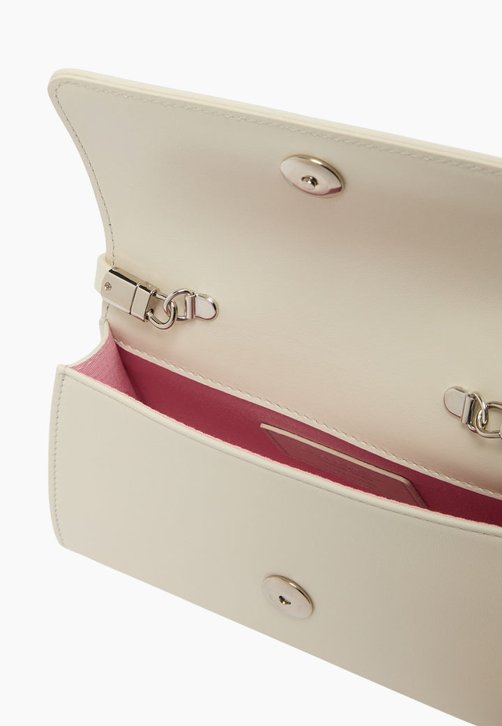 Carel Paris Kabelky Avenue Des Champs Elysees Bílá Kůže