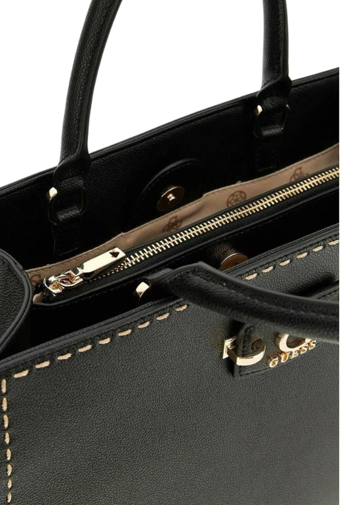 Guess Anadela 3 Comp Shoulder Bag Black BG963722