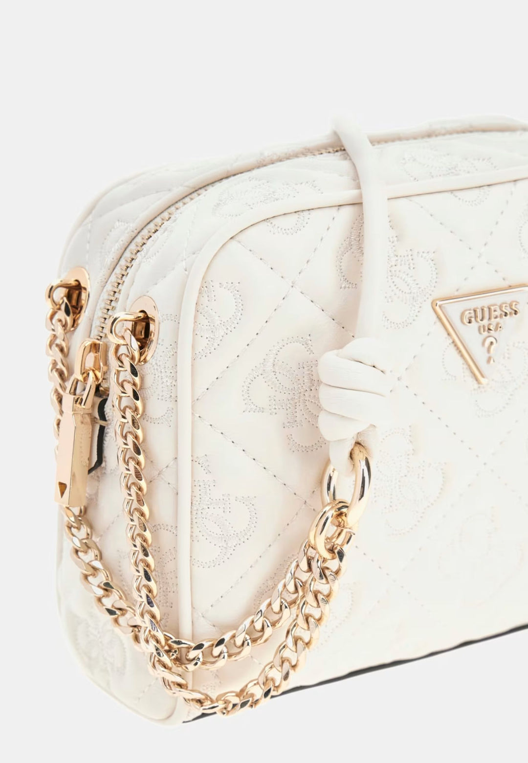 Guess Bolso bandoulière Adelasia Multi Comp Off White