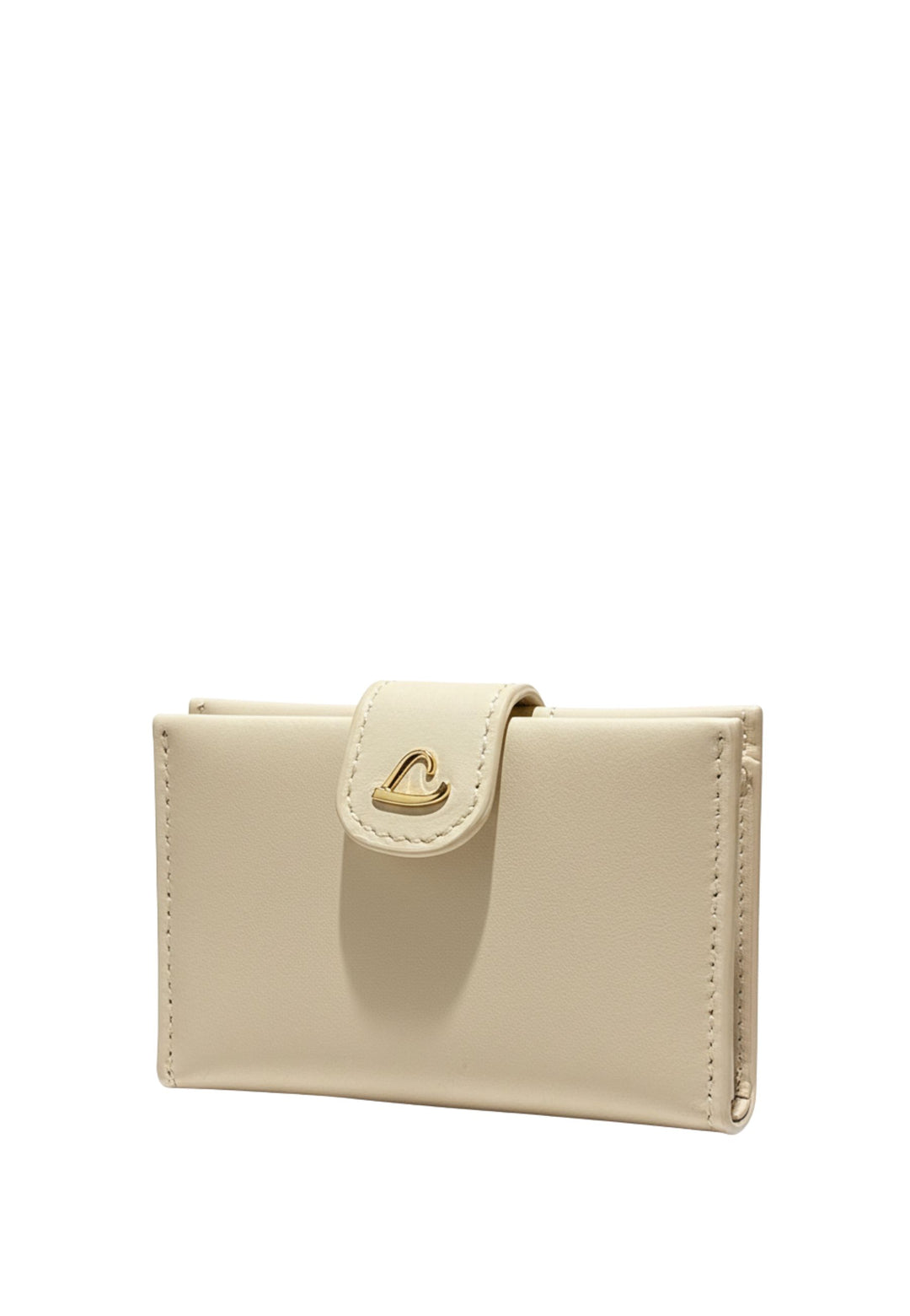 Lancaster Porte-cartes Avec Pression Paris Philos 131-070 Ecru