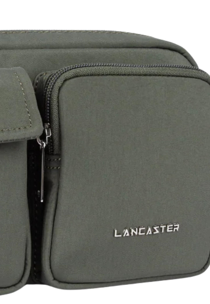Lancaster Tõmblukuga õlakott Basic Pocket 510-91 Tume khaki
