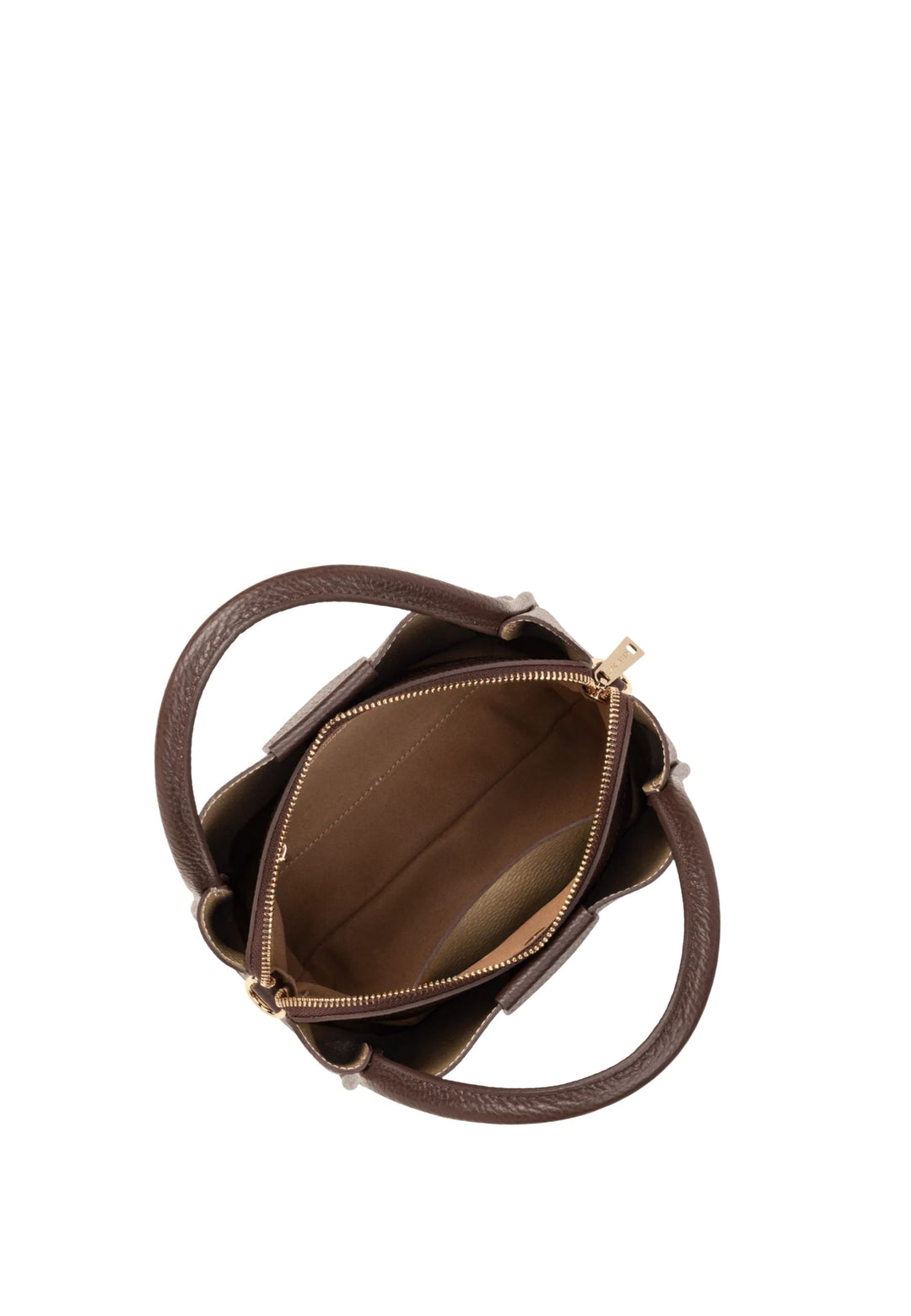 Lancaster Handtasch Aimantée S Ida Double 470-83 Marron - In - Or Pâle