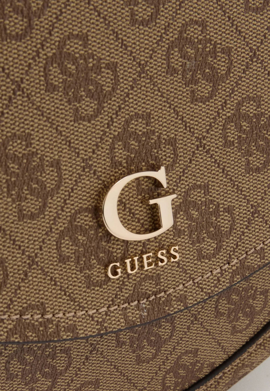 Guess Sac à Rabat Coleen Monogramme Latte Logo II