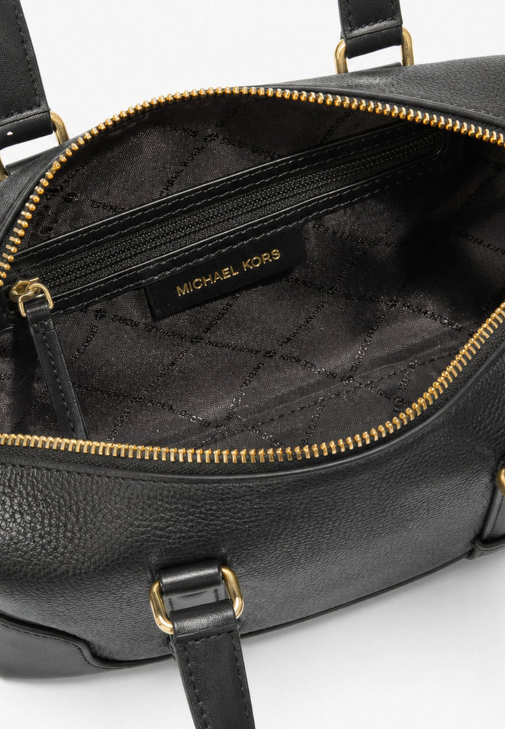Michael Kors Skuldertaske Læder Teddi Mini Blød Sort
